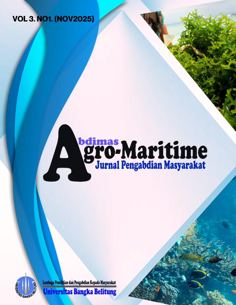					View Vol. 3 No. 1 (2025): Abdimas Agro-Maritime Journal
				